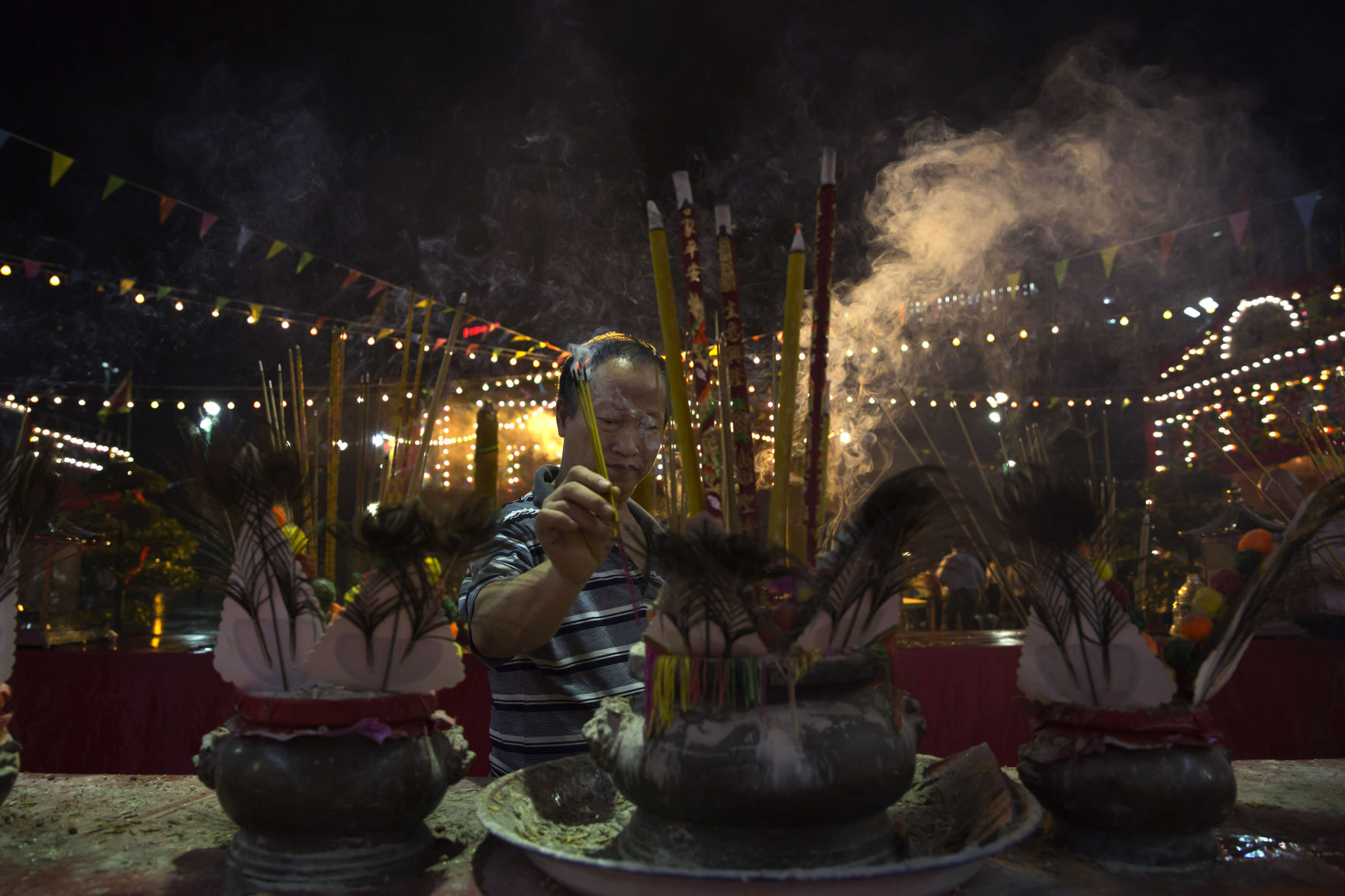 Hong Kong Hungry Ghost Festival Photo Gallery
